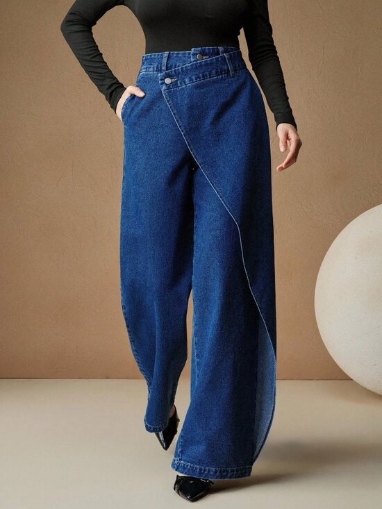 Denim - Blue Casual Women's Jeans